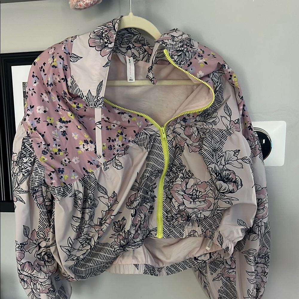 Daily Sports Pink Bomber Jacket with Paisley Print